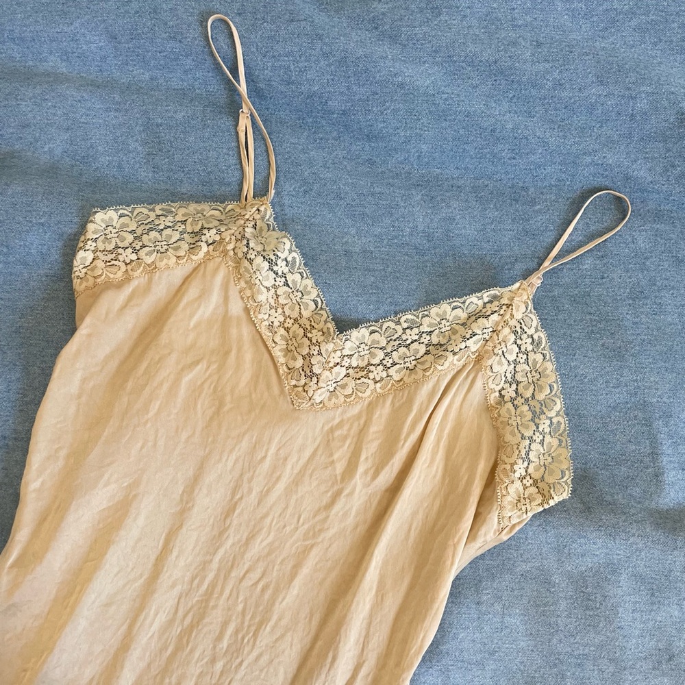 100% Silk Dick & Jayne Vintage Slip Dress